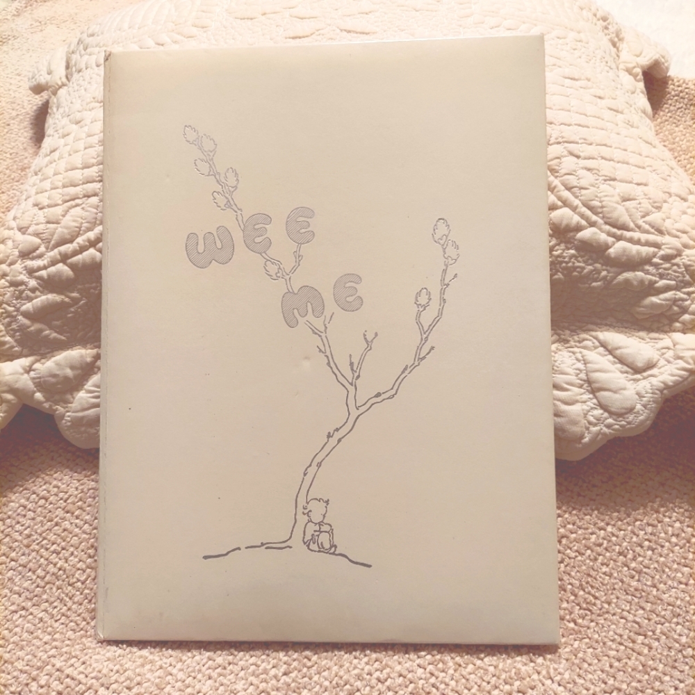 C. R. Gibson, Vintage Baby Memory Record Book, Retro, Bohemian